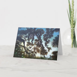 Tree & Sky greeting card