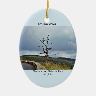 Tree Skyline Drive Ceramic Tree Decoration
