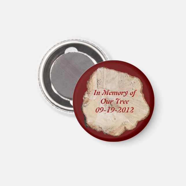 Tree Slice Magnet (Front/Back)