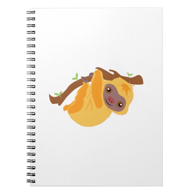Tree Sloth Notebook (Front)