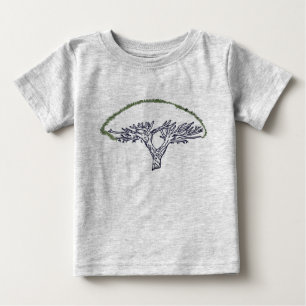 Tree, Socotra Dragon Tree Drawing Bodysuit