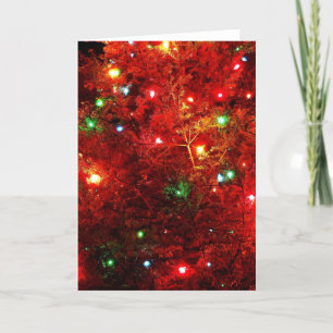 Tree Sparkles Holiday Card