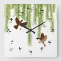 Tree Sparrows Chinese Numbers with Pinyin Phonetic