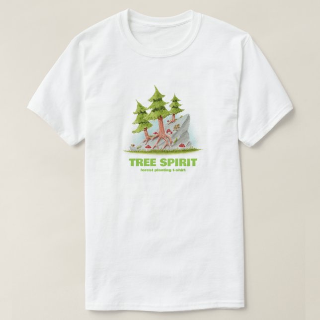 Tree Spirit T-Shirt (Design Front)