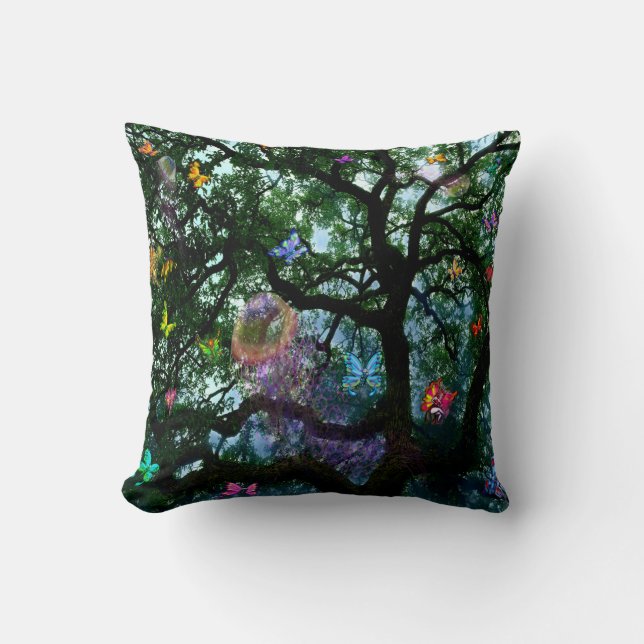 Tree Spirits Cushion (Front)