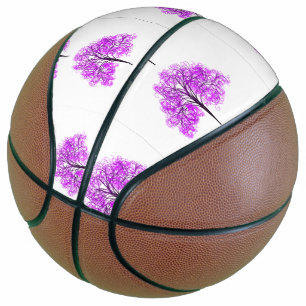 Tree Sports pattern custom personalise DIY project Basketball