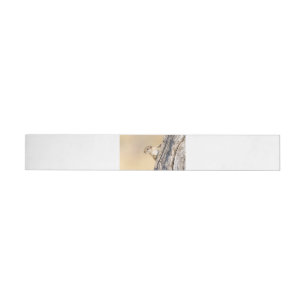 Tree squirrel wrap around label