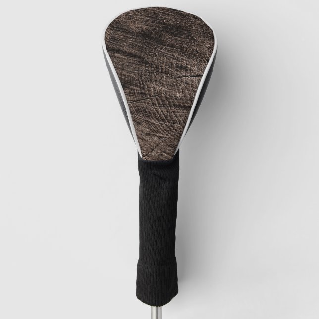 Tree Stump Golf Head Cover (Front)