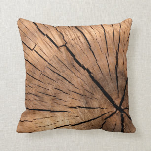 Tree Stump Texture Cushion