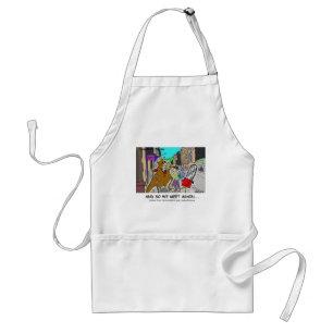Tree Stump Vs Chainsaw Funny Mugs Cards Gifts Standard Apron