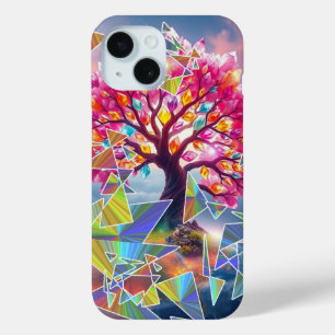 Tree Sunrise iPhone 15 Case