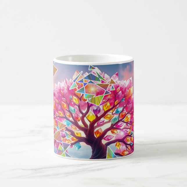Tree Sunrise Coffee Mug (Center)