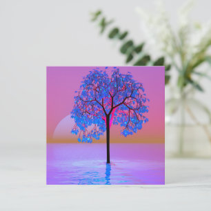 Tree Sunset Card