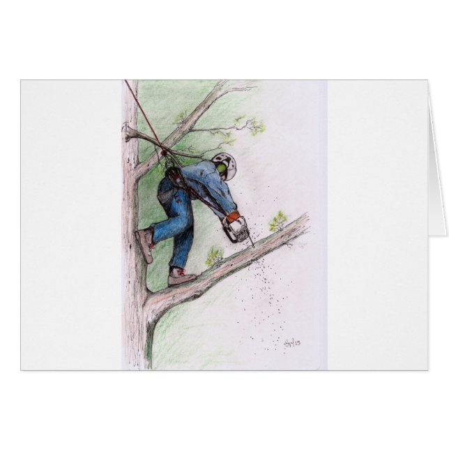 Tree Surgeon Arborist (Front Horizontal)