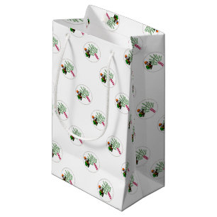 Tree Surgeon Arborist at work present Chainsaw Small Gift Bag