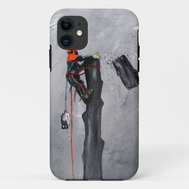 Tree Surgeon Arborist Case-Mate iPhone Case (Back)