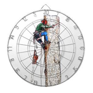 Tree Surgeon Arborist Dartboard