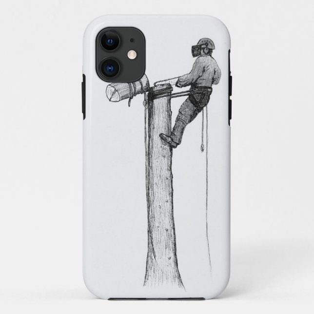Tree Surgeon Arborist Forester Case-Mate iPhone Case (Back)