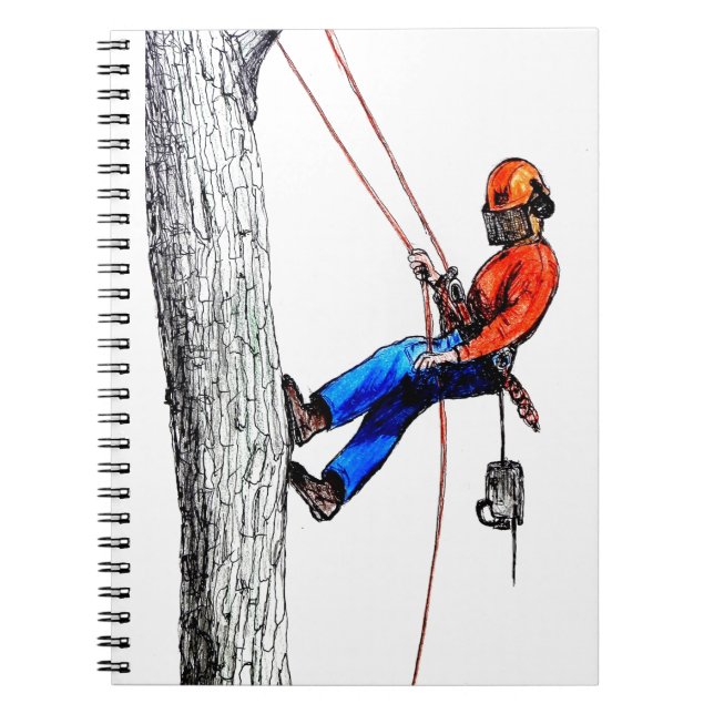 Tree Surgeon Arborist Forester Notebook (Front)