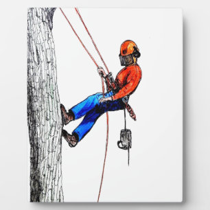 Tree Surgeon Arborist Forester Plaque