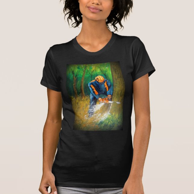 Tree Surgeon Arborist Forester T-Shirt (Front)