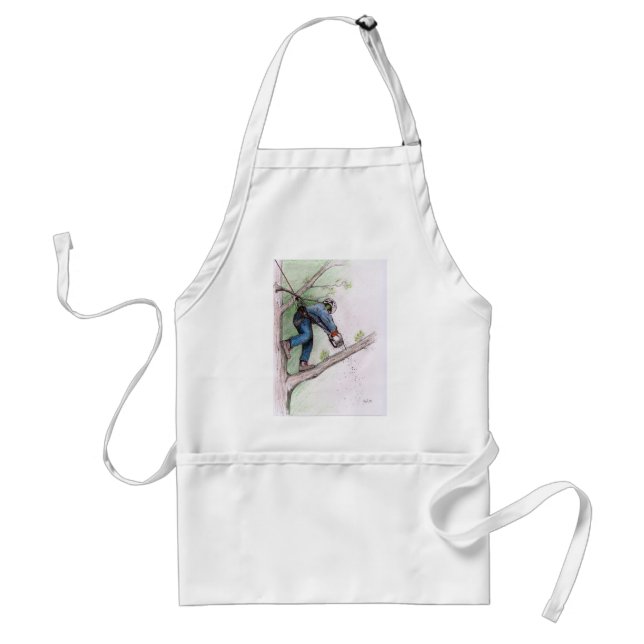 Tree Surgeon Arborist Lumberjack Standard Apron (Front)