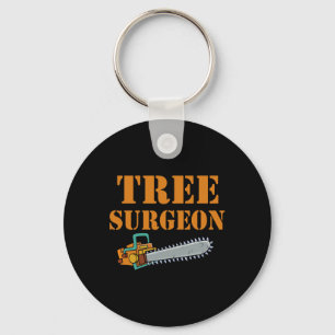 Tree Surgeon Arborist Lumberjack Tree Climber Tree Key Ring