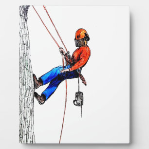 Tree Surgeon Arborist Plaque