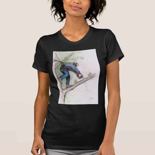 Tree Surgeon Arborist T-Shirt (Front)