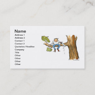 tree surgeon business card