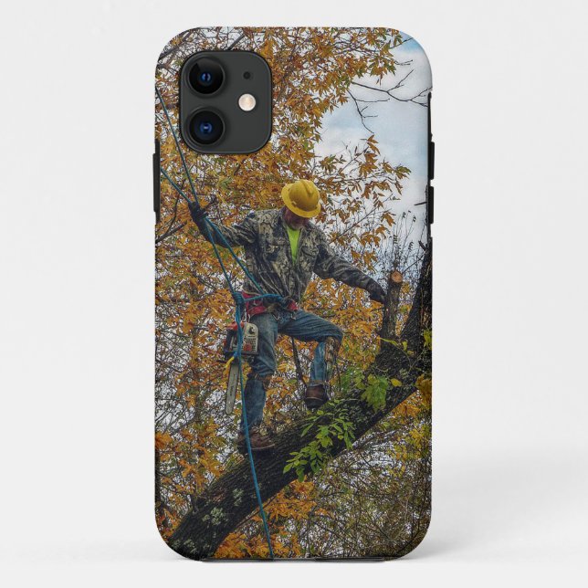 Tree Surgeon Case-Mate iPhone Case (Back)