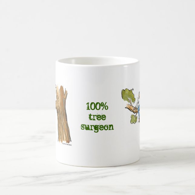 tree surgeon coffee mug (Center)