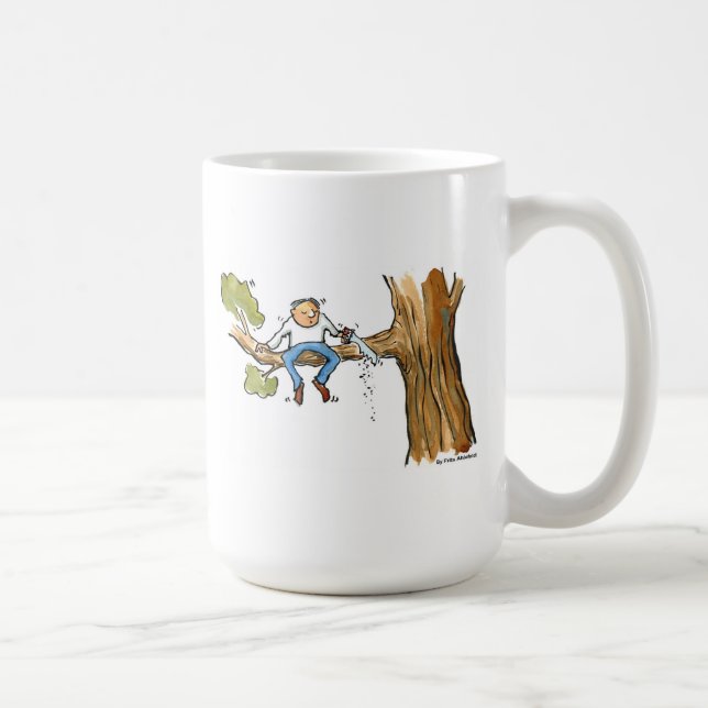 Tree surgeon coffee mug (Right)