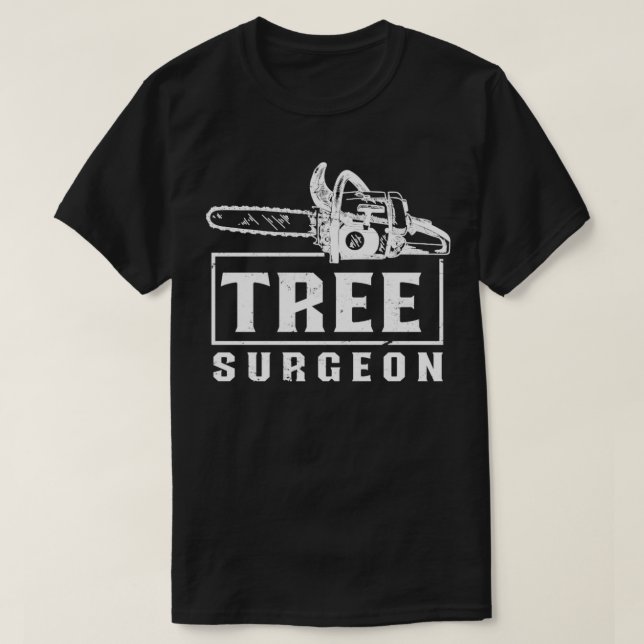 Tree Surgeon Lumberjack T-Shirt (Design Front)
