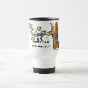tree surgeon travel mug