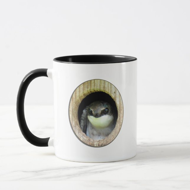 Tree Swallow Mug (Left)