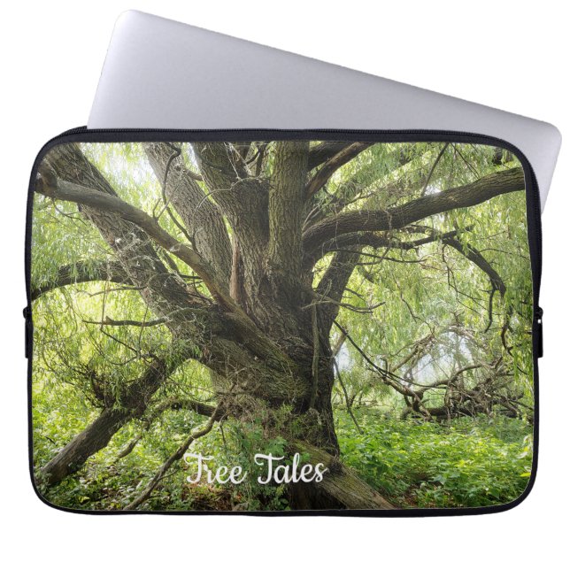 Tree Tales  Laptop Sleeve (Front)