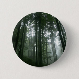 Tree Tall Pines 6 Cm Round Badge