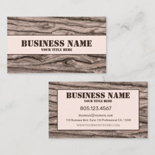 Tree Texture Business Card
