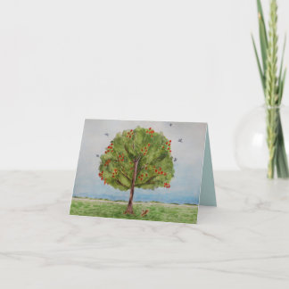 Tree Thank You Card