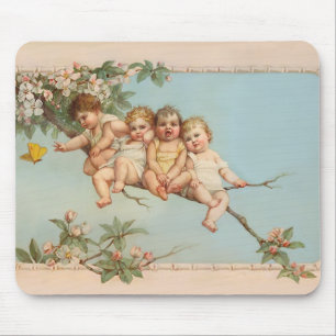 Tree Top Babies Mouse Mat