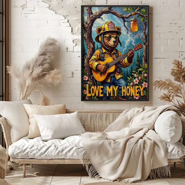 Tree Top Troubadour: Bear's Forest Song Poster (Creator Uploaded)