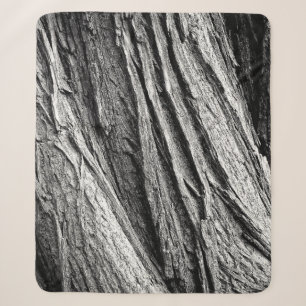 Tree tree bark tribe wood sherpa blanket