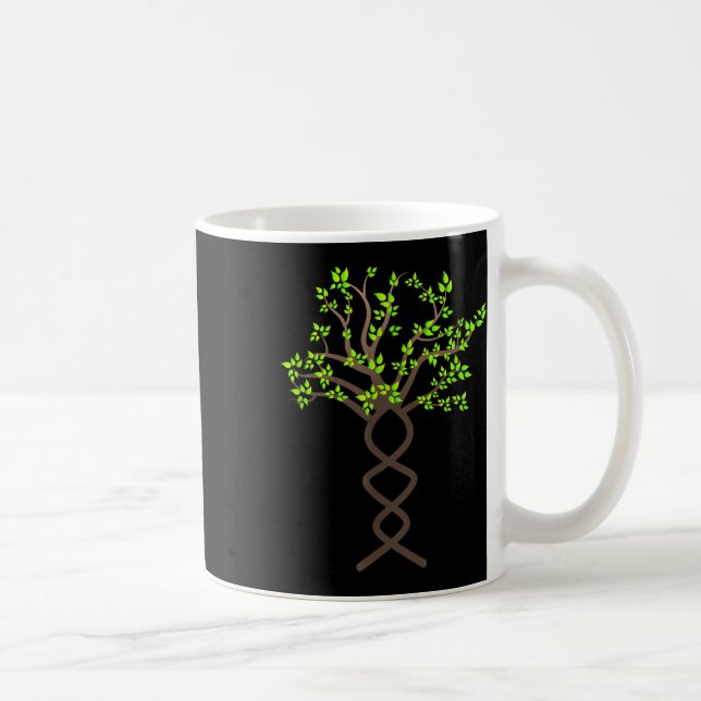 Tree Trees Dna Nature Protection Environmental Coffee Mug (Right)