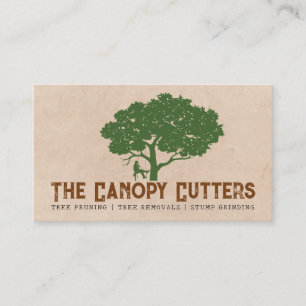 Tree Trimmer Specialist Business Card