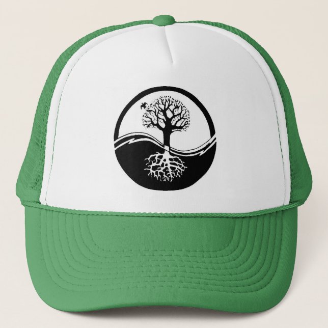 tree trucker hat (Front)