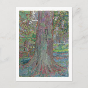 Tree Trunk, 1916 (oil on canvas) Postcard