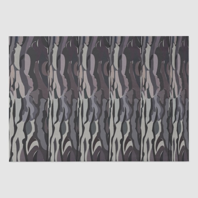 Tree Trunk Background Pattern Tissue Paper (Front)