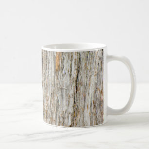 Tree trunk coffee mug