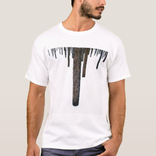 Tree Trunks in Snow T-Shirt
